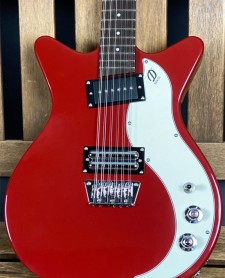 Danelectro 59x12 12 cordas Blood Red